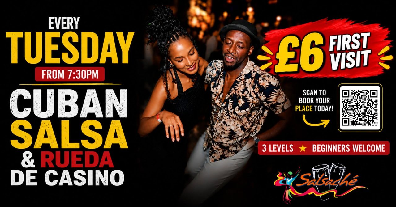 Cuban Salsa & Rueda ★ Every Tuesday ★ Nottingham ★ Beginners Welcome