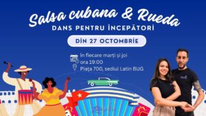 Curs NOU de SALSA CUBANA & RUEDA pentru ÎNCEPĂTORI!