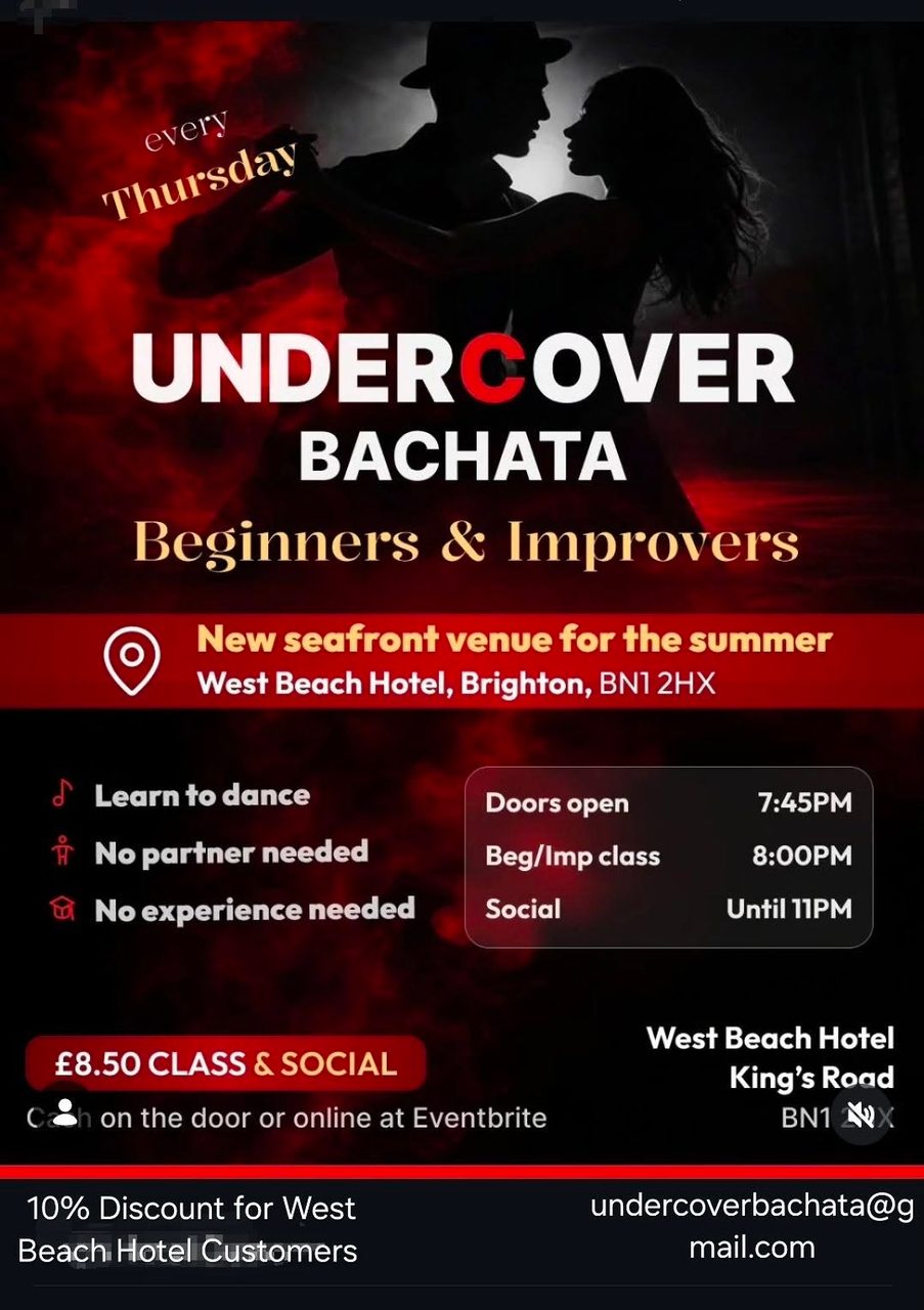 Dance lessons and Social Event with Undercover Bachata
