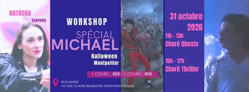 Dance Workshop spécial Michael pour Halloween 🎃 – Montpellier