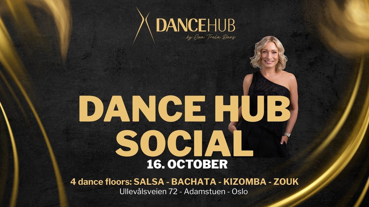 DanceHub Social | Salsa • Bachata • Kizomba • Zouk | 16.10.2026
