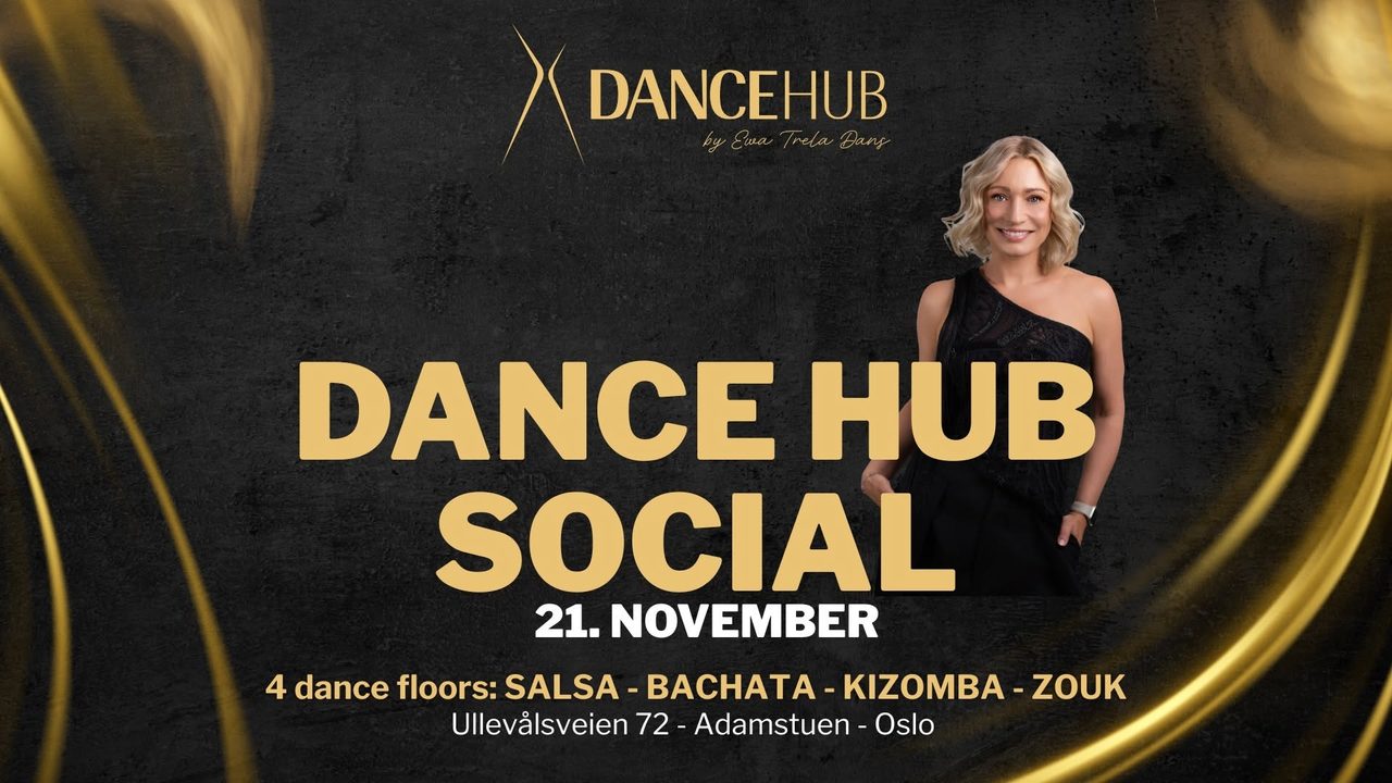 DanceHub Social | Salsa • Bachata • Kizomba • Zouk | 21.11.2026