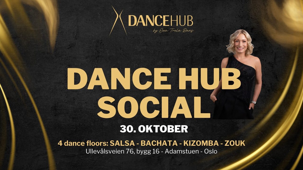 DanceHub Social | Salsa • Bachata • Kizomba • Zouk | 30.10.2026