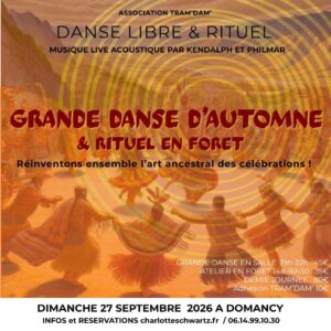 DANSE LIBRE, MUSIQUE ACOUSTIQUE ET RITUEL EN FORET