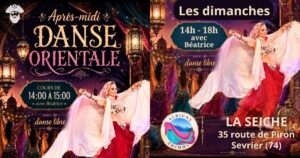 💫 Danse orientale (cours découverte et danse libre ) – dimanche 27 septembre à La Seiche