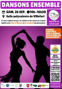 Dansons ensemble : DANSES CUBAINES – SON & RUMBA – DU RYTHME AU MOUVEMENT
