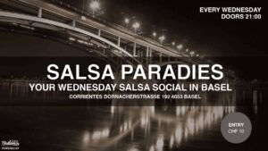 🔥Dein wöchentliches Salsa Social – Jeden Mittwoch im Corrientes, Basel! 💃🕺
