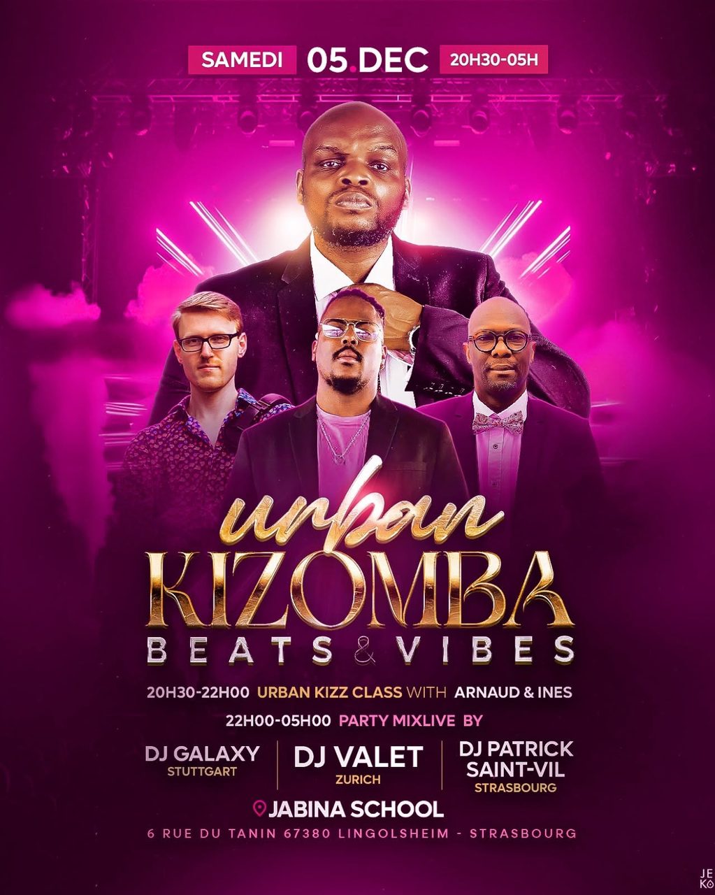 Dj Valet – Dj Galaxy – Patrick Saint-Vil – Arnaud Djbn