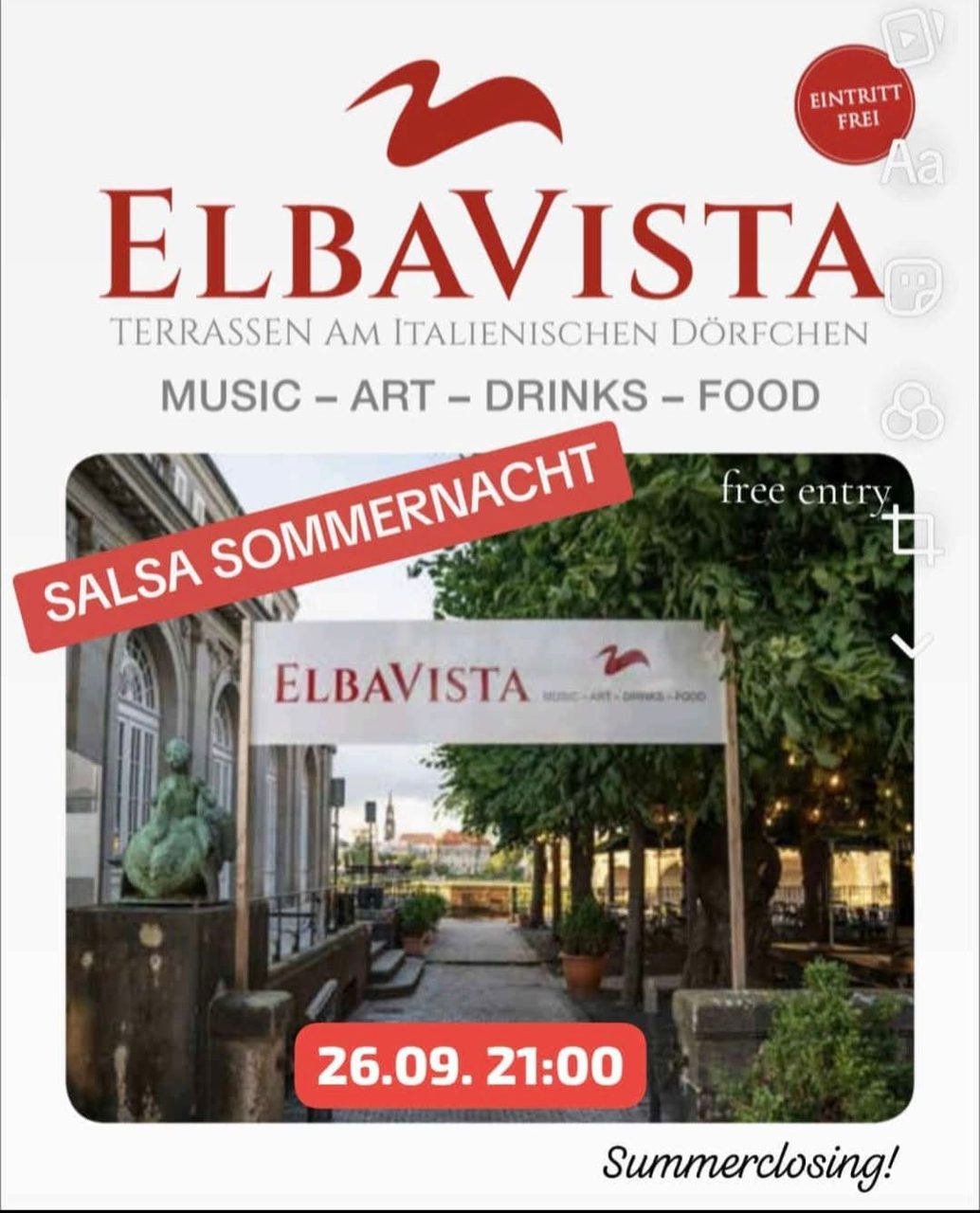 ELBAVISTA SALSASOMMERNACHT