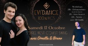 EVI&rsquo;DANCE 100% WCS – 17 Octobre