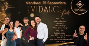 Evi&rsquo;Dance Party – Workshops + Soirée 3 salles – 25 Septembre