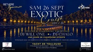 Exotic Cruise I Sam 26.09 I Péniche Toulouse