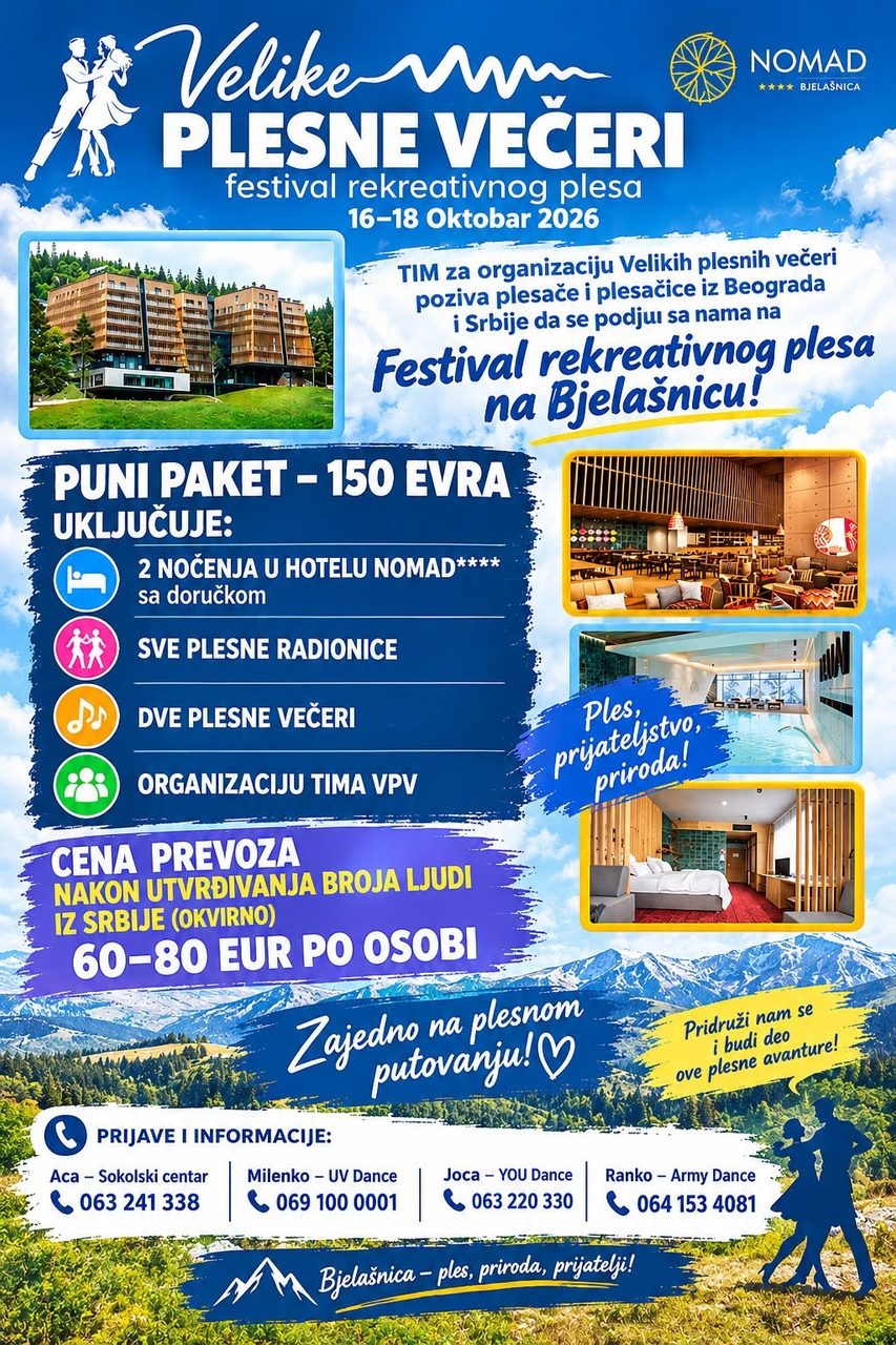 Festival rekretivnog plesa na Bjelašnici