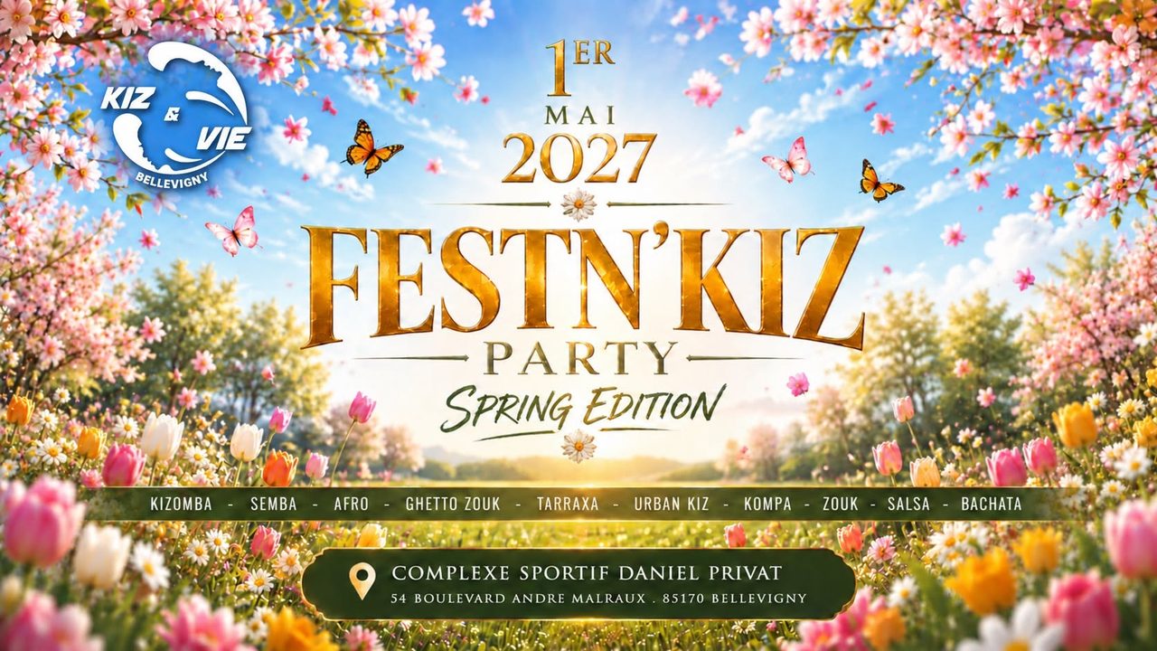 🍃 FESTN&rsquo;KIZ PARTY – SPRING EDITION 🍃