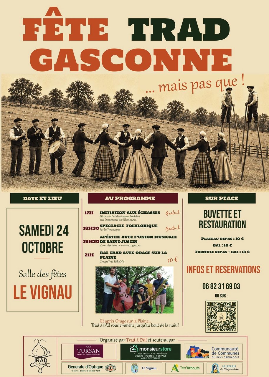 FETE TRAD GASCONNE de la Nuèit la mèi Longa