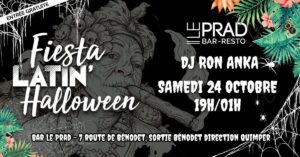 Fiesta Latin&rsquo; Halloween Bacano en concert + Dj Ron Anka @ Le PRAD