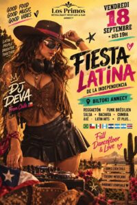 Fiesta latina de la independencia