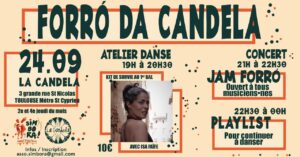 Forró da Candela | Ouverture de saison avec une Jam Forró