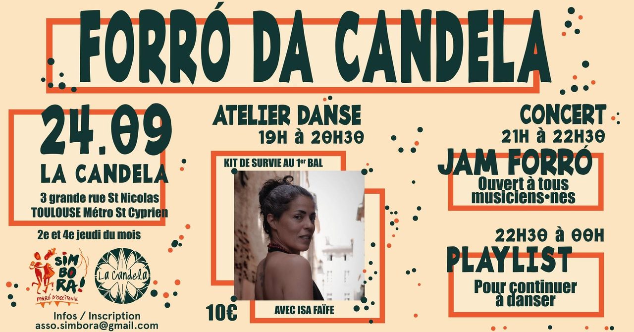 Forró da Candela | Ouverture de saison avec une Jam Forró