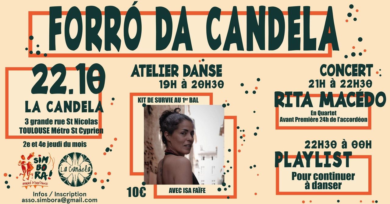 Forró da Candela | Rita Macedo Quartet – Avant Première 24h de l&rsquo;accordéon