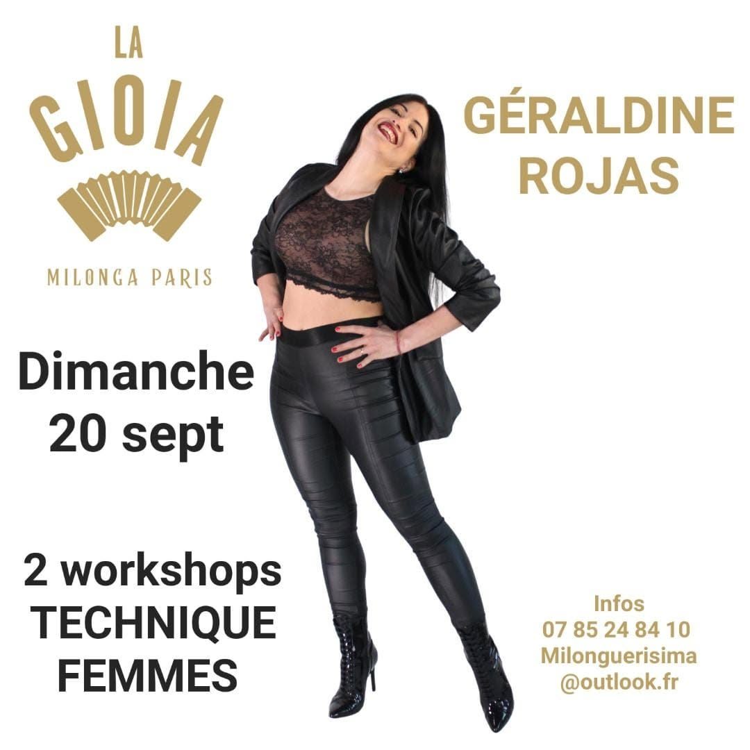 FORTISSIMA GIOIA – Technique femmes GÉRALDINE ROJAS