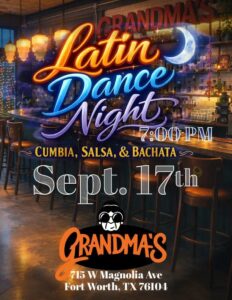 Free Latin Dance Night at Grandma&rsquo;s