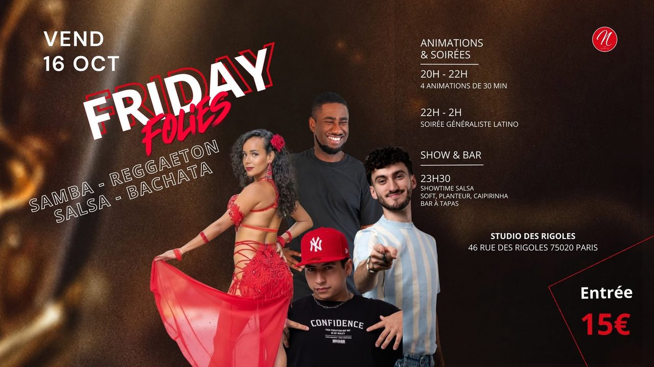 Friday Folies – First Edition 💃🏻 — Paris