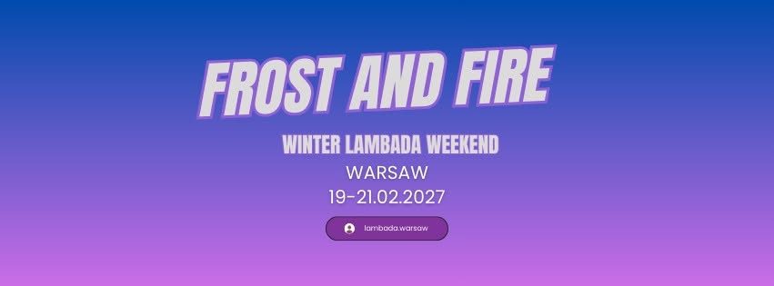 Frost and Fire | Winter Lambada Weekend | 2027