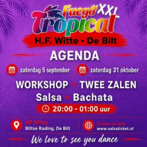 Fuego Tropical XXL, HF Witte – De Bilt