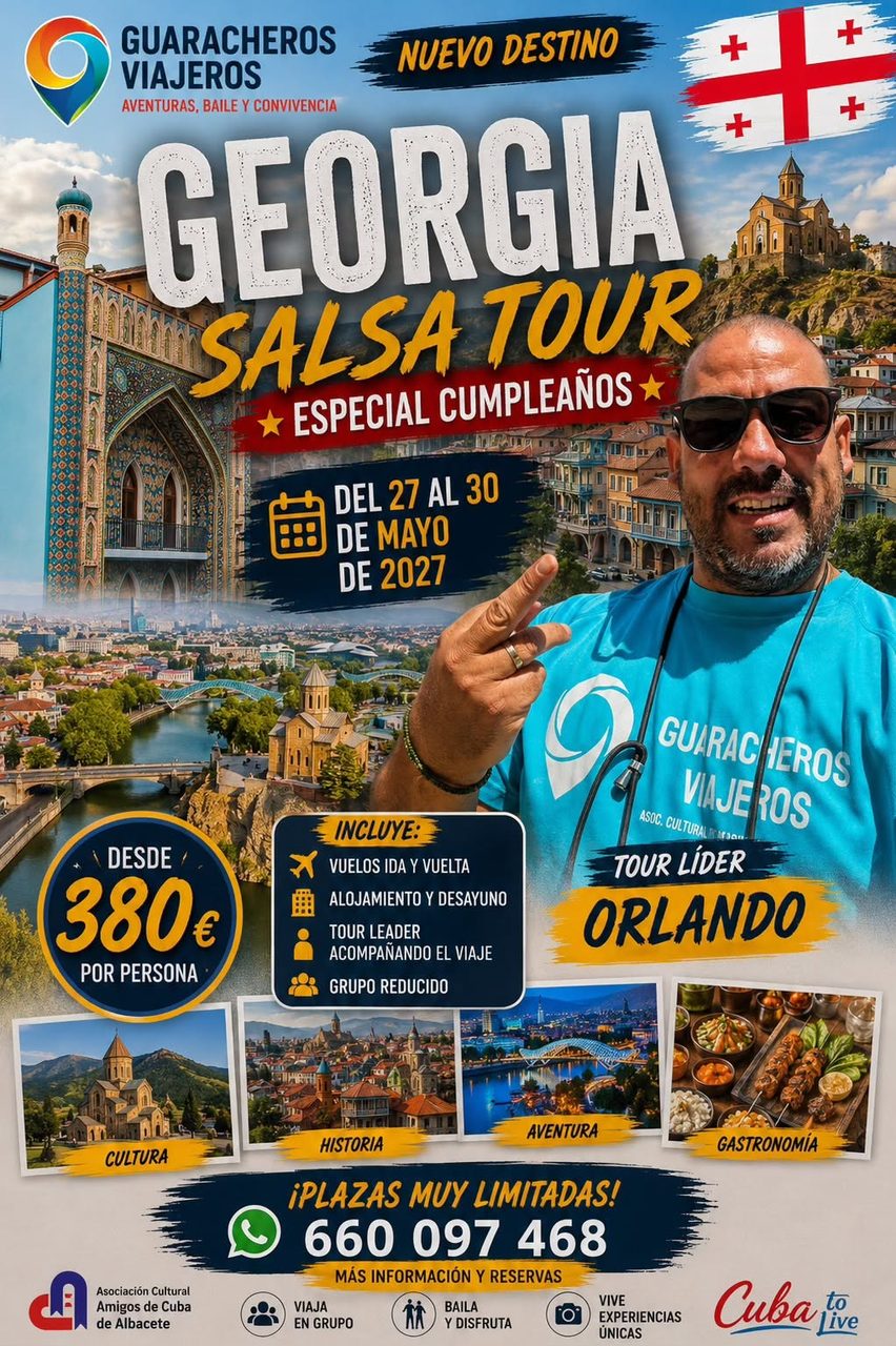 Georgia Salsa Tour – Especial cumpleaños by Guaracheros Viajeros