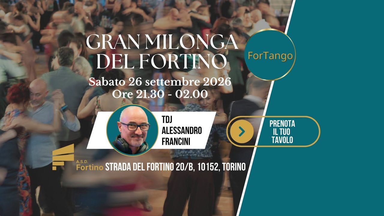Gran Milonga Del Fortino, Tdj Alessandro Francini