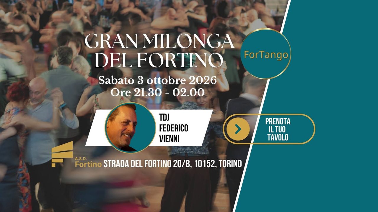 Gran Milonga Del Fortino, Tdj Federico Vienni