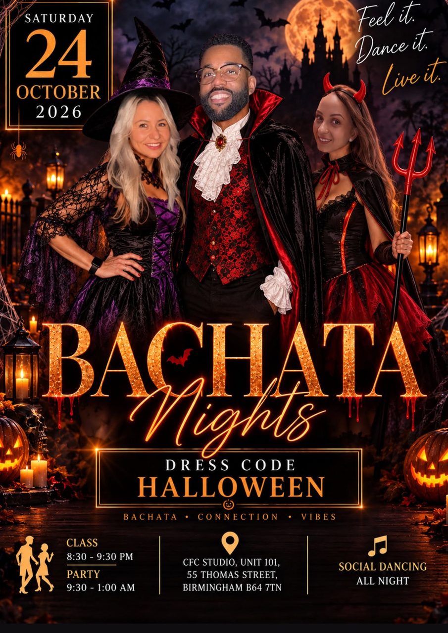 Halloween Bachata Party Birmingham 🎃 | Ritmo de Bachata