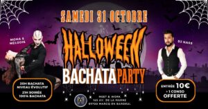 HALLOWEEN BACHATA PARTY by The Dance Lab – Cours Soirée 1 Conso Offerte