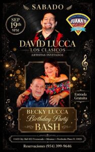 🎂 ¡HAPPIEST BIRTHDAY, BECKY & DAVID LUCCA! 🥳