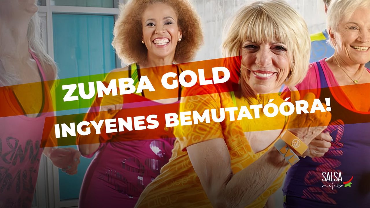 Ingyenes ZUMBA GOLD az érettebb korosztálynak a 11. kerületben 09.17-én!