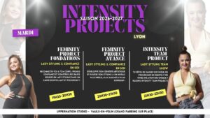 INTENSITY PROJECTS – Cours réguliers – LYON Saison 2026/2027