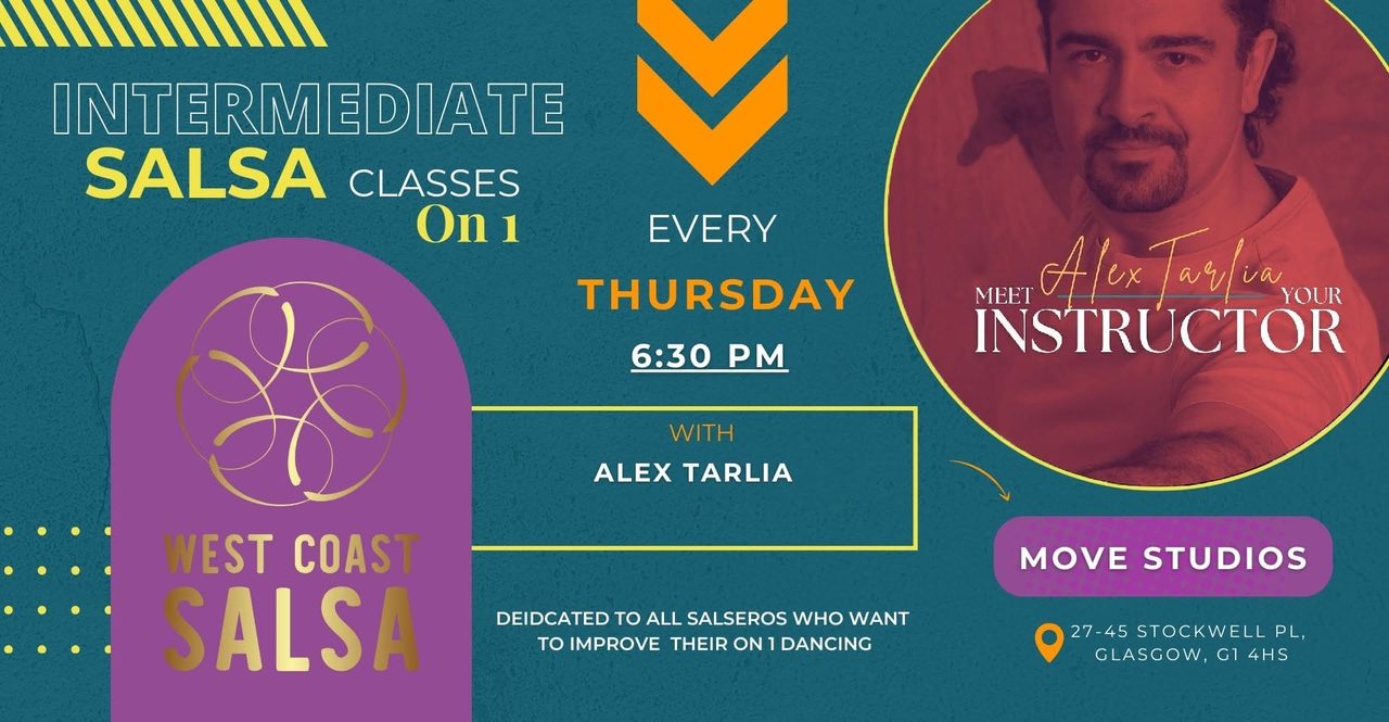 🔥Intermediate Level🔥West Coast Salsa Classs