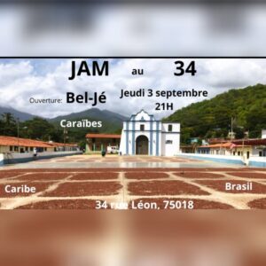 JAM Caribéenne . (tous les premiers jeudis du mois).