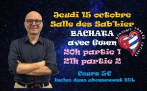Jeudi 15 octobre spécial BACHATA avec Gwen Chez BDL.