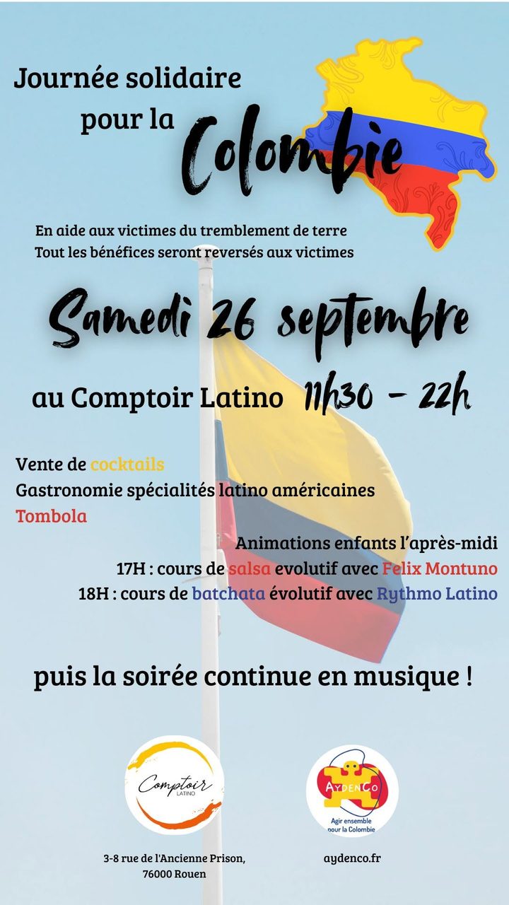journée solidaire pour la Colombie