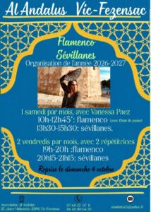 Journée stages Flamenco & Sévillanes 💃 Al Andalus