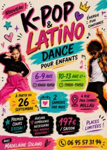 K-POP & LATINO DANSE POUR ENFANTS