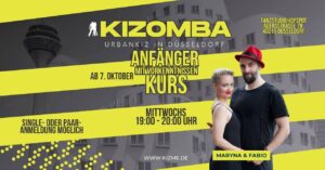 Kizomba Kurs für Änfänger mit Vorkenntnissen (UrbanKiz Style)