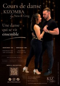 Kizomba Évolutive | Danse à 2 intermédiaire à Œting 💃🕺