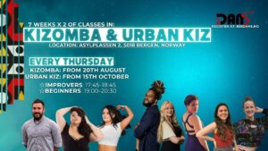 Kizomba & Urban kiz classes: beginners and improvers