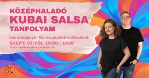 Középhaladó kubai salsa | Hétfőnként