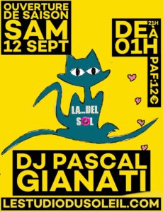 La… Del Sol – Ouverture De Saison – DJ PASCAL GIANATI