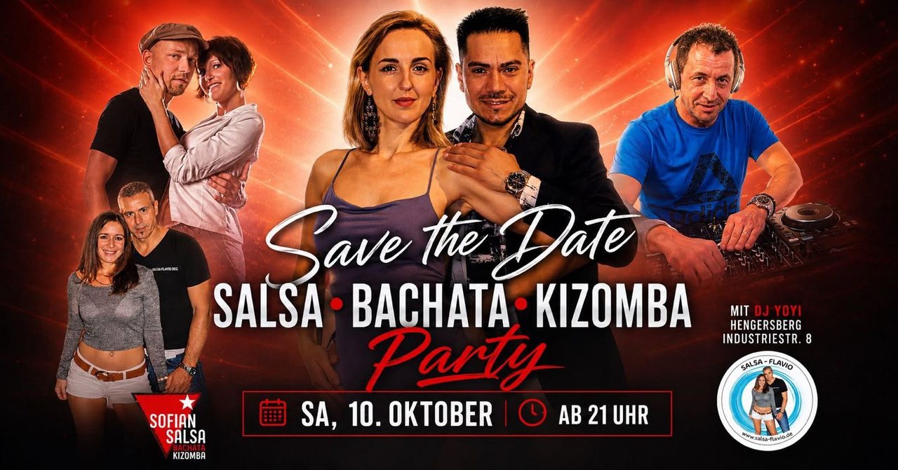 La Fiesta de la Salsa – Workshop Edition – mit Anna & Francisco