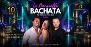 La Mensuelle Bachata d&rsquo;octobre à La Descarga